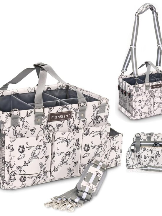 Other - Cleaning Caddy Organizer with Handle & Waist/Shoulder Straps - 9 Compartments &